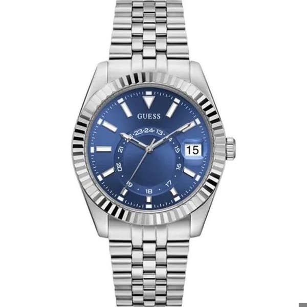 Herrur Guess JADEN Silverfärgad ARMBANDSUR