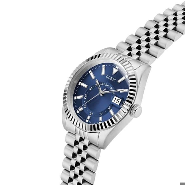 Herrur Guess JADEN Silverfärgad ARMBANDSUR