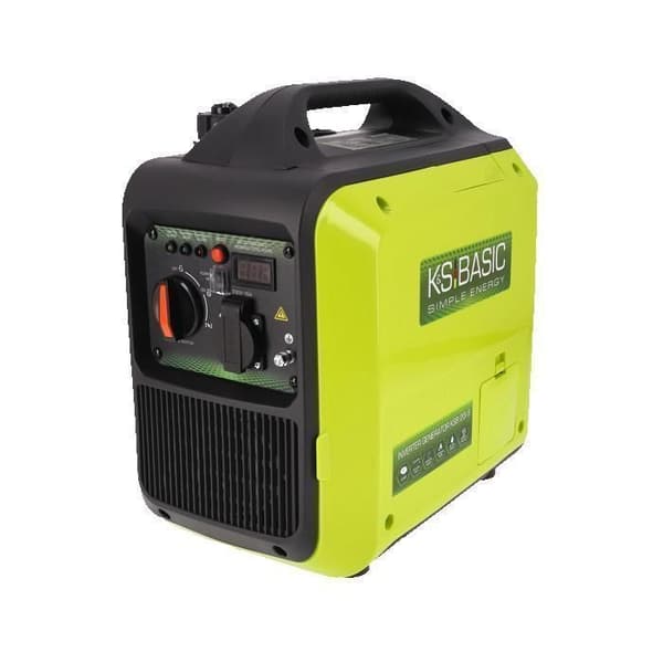 Invertergenerator KSB 20i S - 2000W - Eco-läge - LED-skärm - K&S BASIC