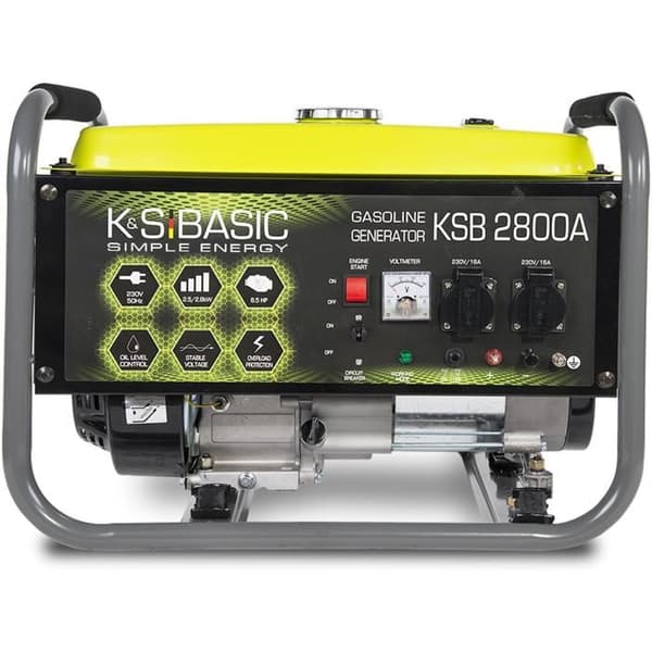 Konner & Sohnen 2800W Bensin Generator KSB 2800A