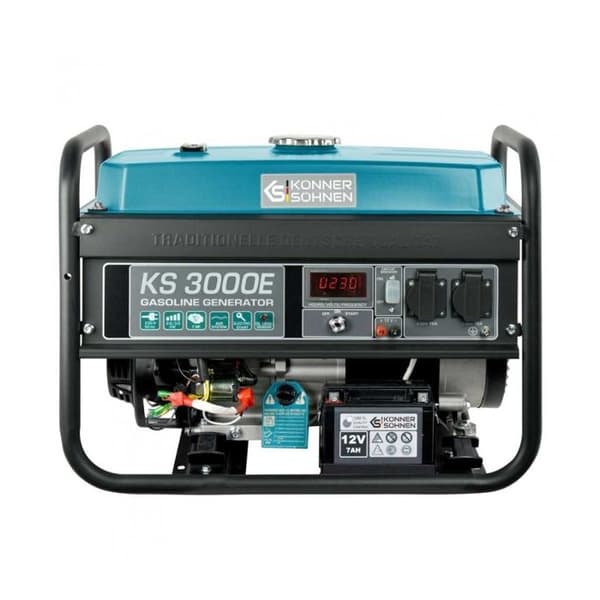 Generator - Konner & Sohnen - KS 3000E - 3000W - Bensin - Manual