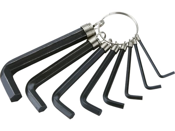EXTOL CRAFT kuusiokoloavaimet, 8 kpl, 2–10 mm