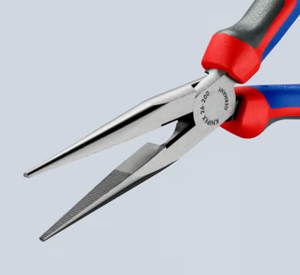 KNIPEX Halvrund tång med skär, 200 mm
