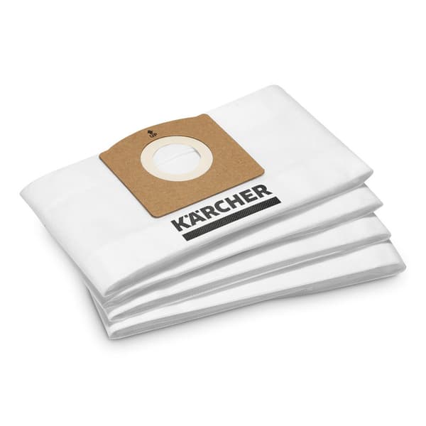 Kärcher fleece-pölypussit WD 1 Compact Battery, 4 kpl