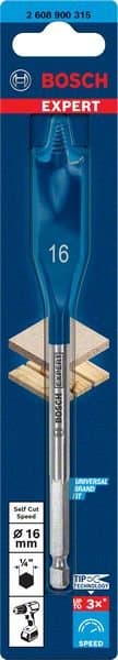 BOSCH EXPERT SelfCut Speed træborebit 16 x 152 mm, 1 stk.