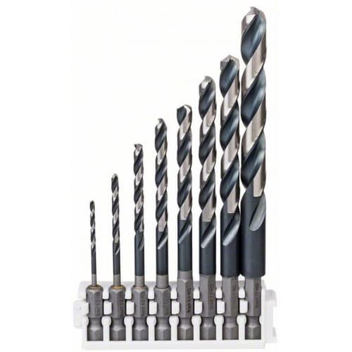 BOSCH Impact Control HSS borbitsæt, 8 dele, 2608577139
