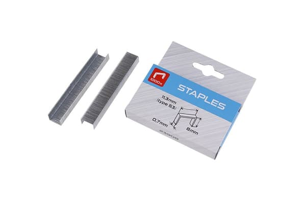 LEVIOR Häftklammer typ 53, 8 mm, 1000 st/förpackning