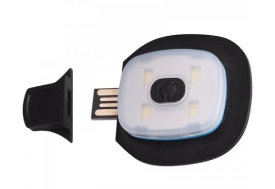 Extol Light reserve lys til kasket, genopladeligt, USB, 43191A
