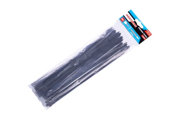 WESTBERG Kabelbindere 300x4,8 mm, 50 stk., sorte, UV-stabile