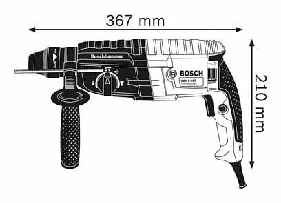 Bosch iskuporakone 790 W, 0611272100