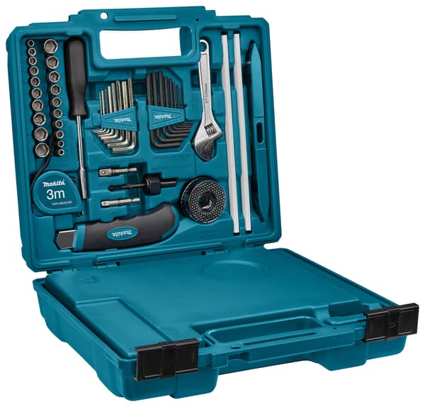 Makita bor- og bitssæt, 256 dele, i plastkuffert E-11689
