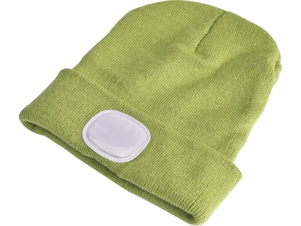 Extol Light hue med pandelampe, USB-opladning, grøn 43192