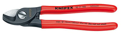 KNIPEX kaapelileikkurit, muovipinnoitetut, 165 mm