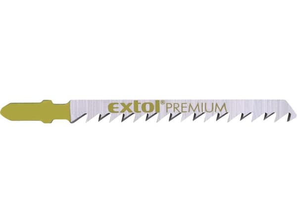 EXTOL stiksavsklinger 5 stk. 75 x 4,0 mm HCS, fine snit