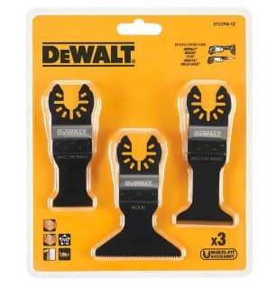 DeWalt oscillerande sågbladset, 3 delar DT20760
