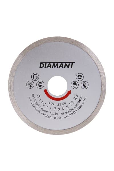 LEVIOR Diamantskiva helkantad 110 x 1,7 x 22,2 mm