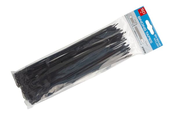 WESTBERG kabelbindere 250 x 4,8 mm, sorte, 50 stk. 23818.01