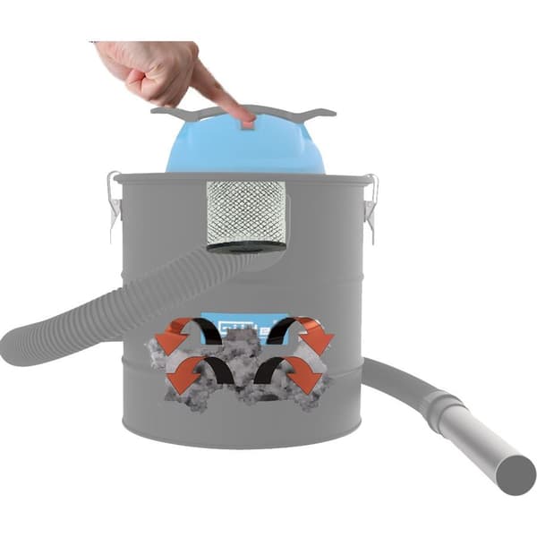 GÜDE Asksugare med SELF CLEAN, 18 l, 1200 W