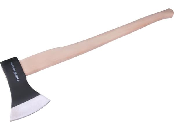 EXTOL PREMIUM økse med bøgetræsskaft, 1400 g, skaftlængde 80 cm