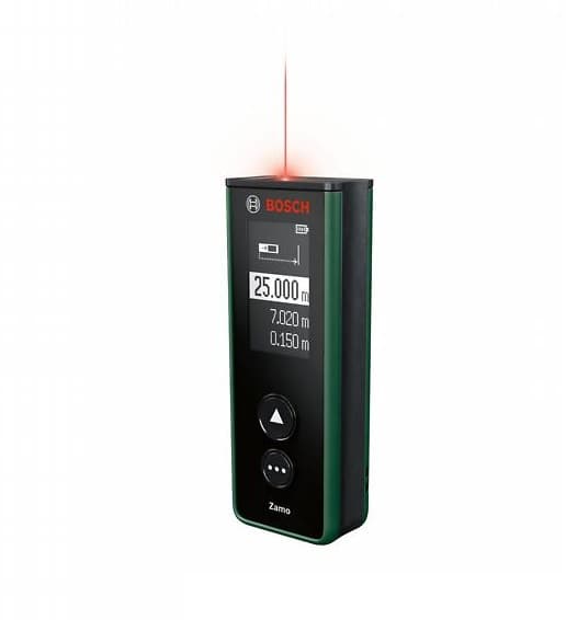 Bosch digital laserafstandsmåler Zamo 25 m, USB-C, 06036729Z0
