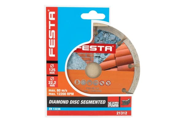 FESTA Diamantklinga segment 125x2,2x22,2 mm 21312.01