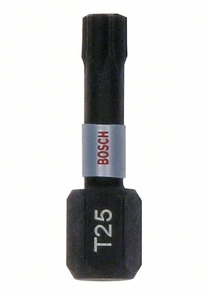 BOSCH Impact bitsats T25 25 mm, 25 st, Tic Tac 2607002806