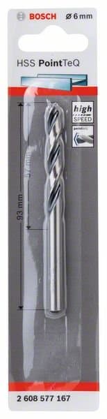 Bosch HSS PointTeQ kierukkapora 6,0 mm, 2608577167
