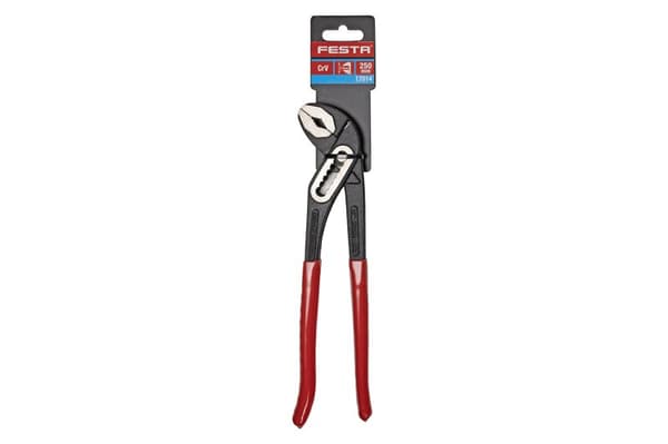 FESTA ställbar polygriptång CrV 250 mm, gap 0–30 mm