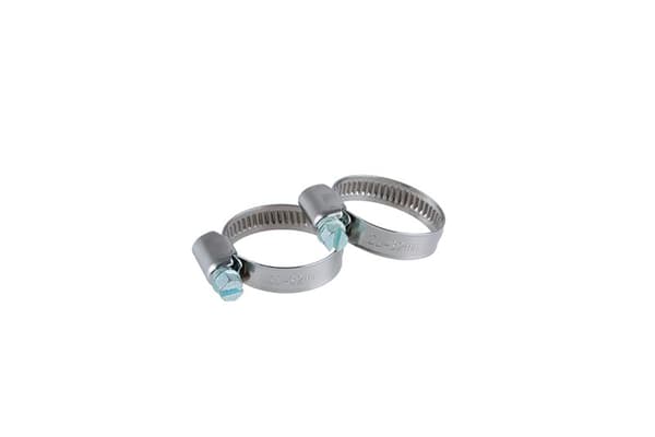 LEVIOR Slangklämma 20–32 mm, rostfritt stål, 9 mm