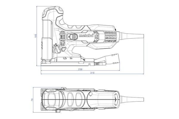 Metabo Přímočará pila STE 100 Quick Set 601100900