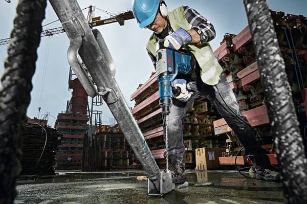 BOSCH borehammer 1500 W, 12,5 J, SDS-max, model 0611265100