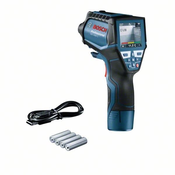 Bosch GIS 1000 C termodetektor med L-BOXX og tilbehør