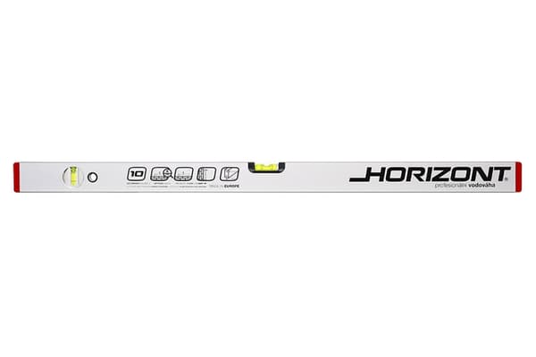 HORIZONT vattenpass 600 mm, 2 libeller, hög precision, 15006.01