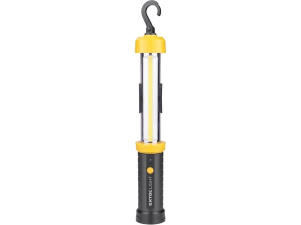 Extol monteringslampe med USB-opladning, COB LED 43139