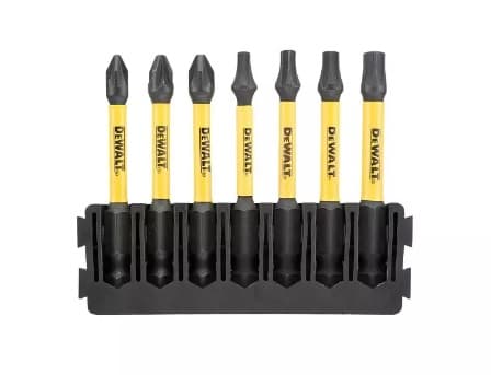 DeWalt bitsholder 57 mm med bits DT70823
