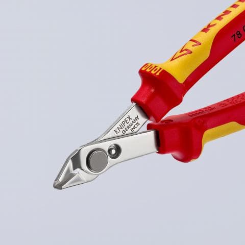 Knipex VDE precisionsavbitare för elektronik 125 mm