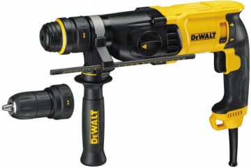 DeWALT borrhammare D25134K, SDS-plus, med snabbchuck och väska