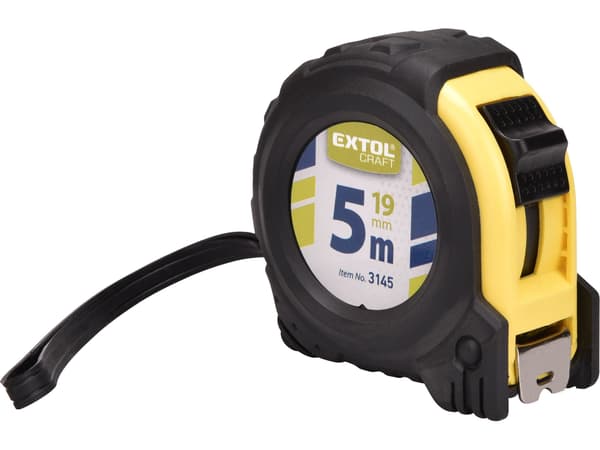 EXTOL CRAFT rullamitta 5 m, 19 mm
