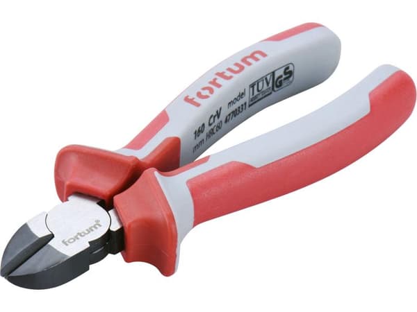 FORTUM sidavbitartång, 160 mm, 61CrV5, 4770331