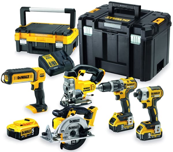 DeWALT Bezuhlíková sada nářadí DCK551P3T