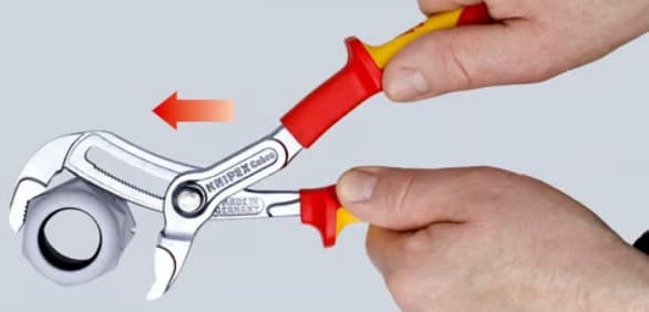 KNIPEX Cobra VDE vattenpumpstång Hightech 250 mm