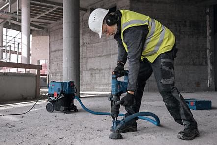 Bosch GDE max støvudsugning til SDS max hammerboring 1600A033BA
