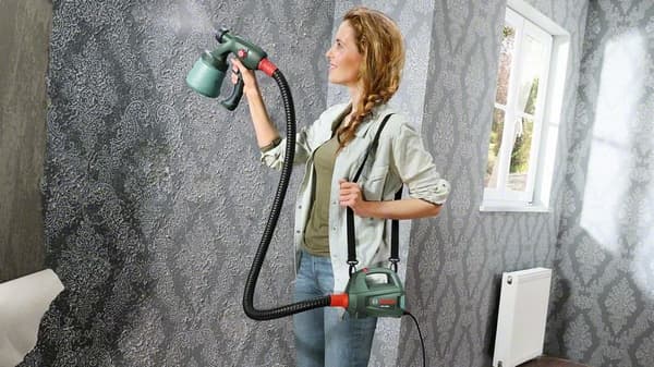 Bosch PFS 2000 färgspruta, 800 ml, för vägg- och träfärg