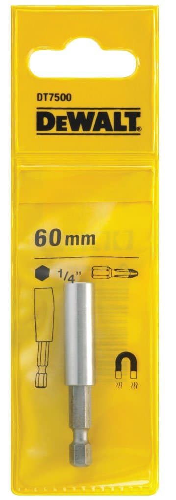 DeWalt magnetisk bitholder DT7500 med 9 stk. bits DT71517