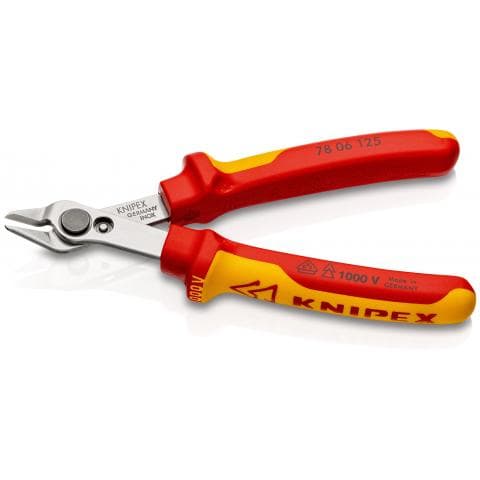 Knipex VDE precisionsavbitare för elektronik 125 mm