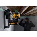 DeWALT vihreä 3x360° ristilaser DCLE34031D1, 18V/2Ah