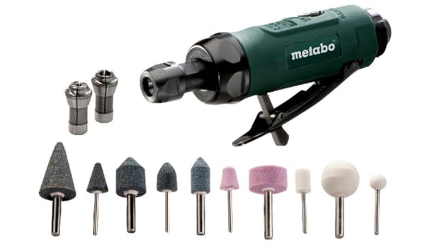 Metabo tryckluftsdriven rakslipmaskin DG 25 Set 604116500