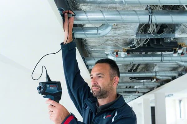 Bosch GIS 1000 C termodetektor med L-BOXX og tilbehør