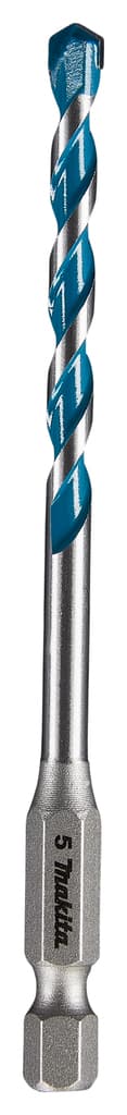 MAKITA multimaterialebor TCT, 1/4" sekskantshank, 5 x 100 mm, E-14956