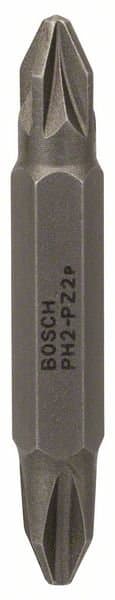 BOSCH dubbeländad bits PH2/PZ2, 45 mm 2607001743